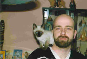 Two blue eyes (Zorro and  Ronald)